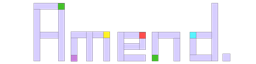 Amend. logo